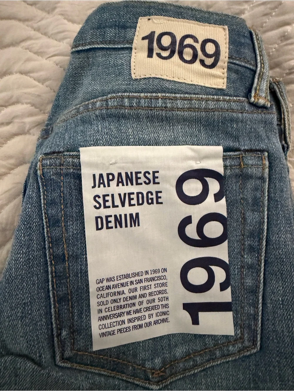 GAP japanese selvedge